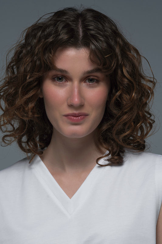 'Drop Shot' Top in White