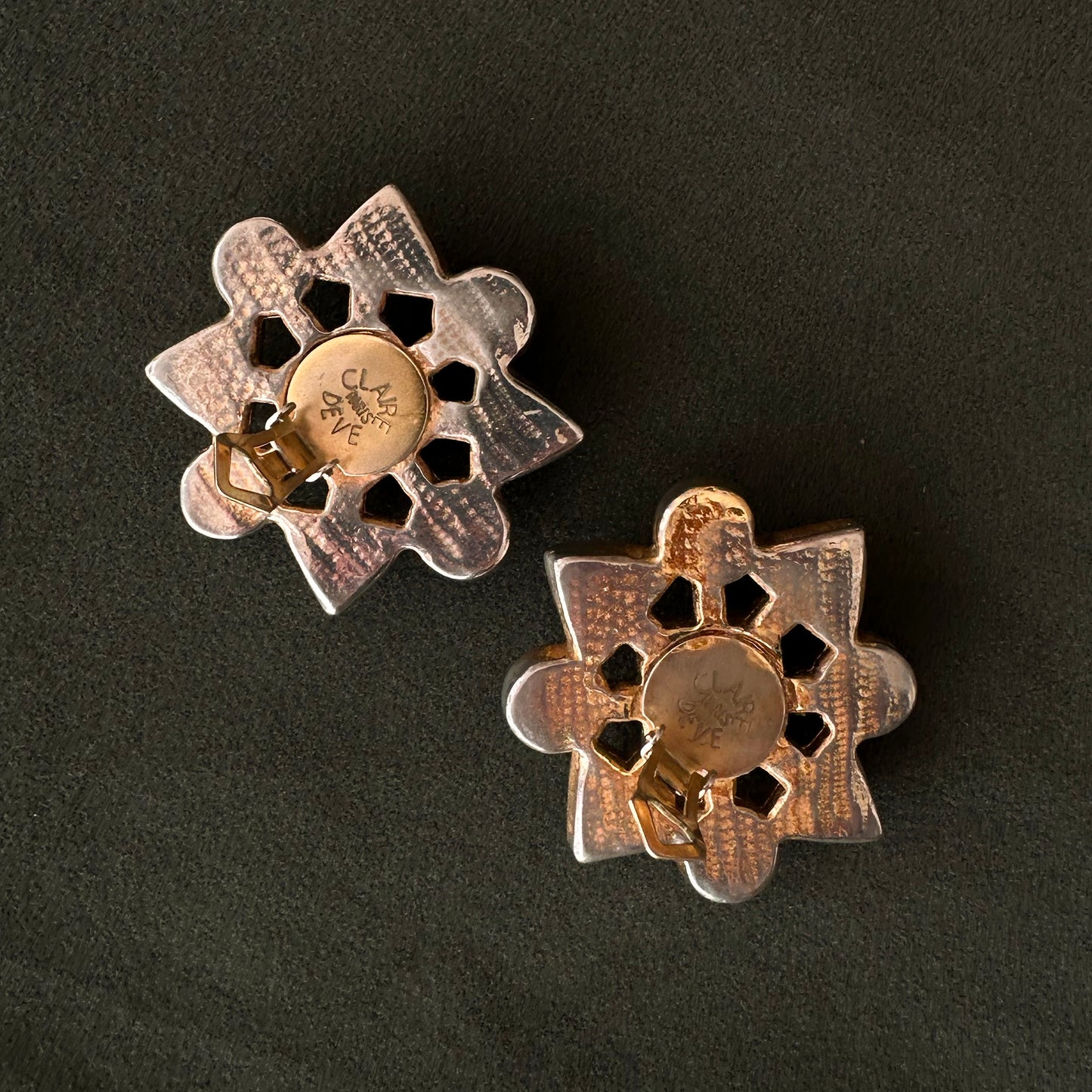 Lot 166: Vintage Claire Deve Clip-ons