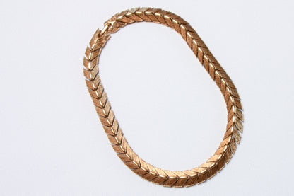 Lot 132: Vintage Wheat Necklace