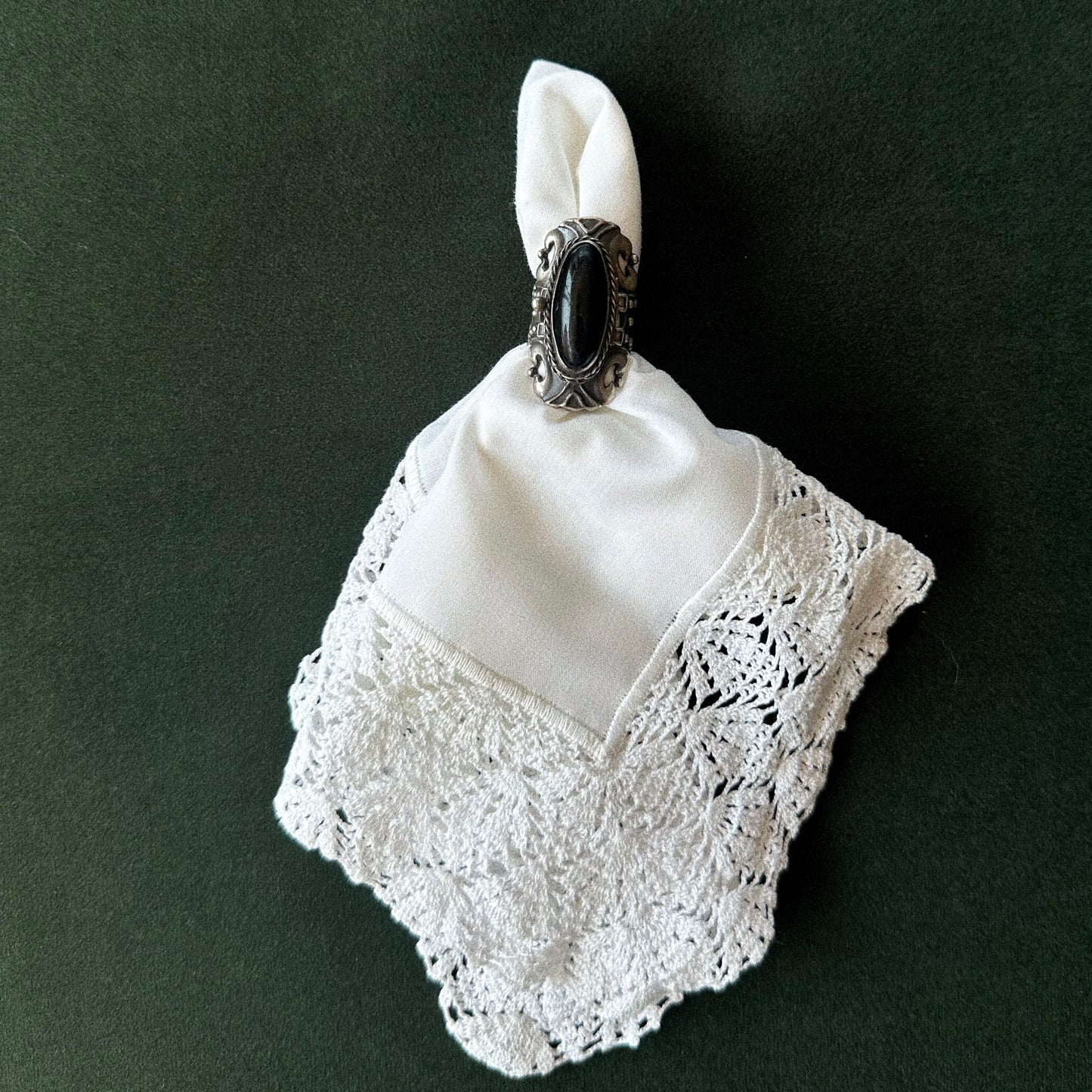 Lot 168: Silver Locket Ring