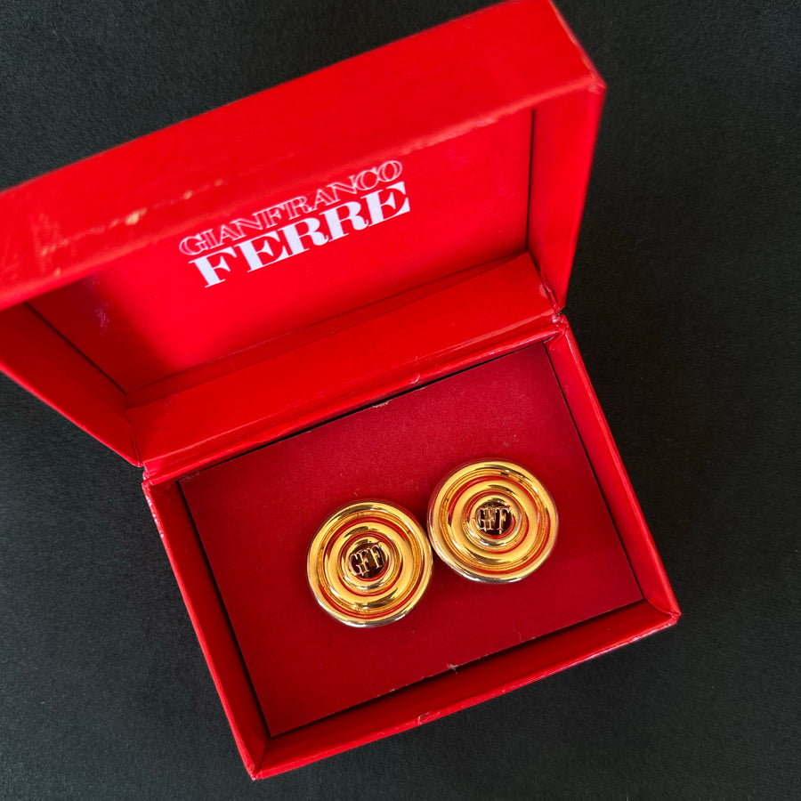 Lot 180: Vintage Gianfranco Ferré Clips