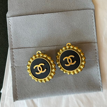Lot 176: Vintage Chanel Clpip-Ons