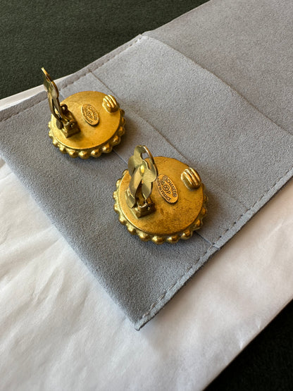 Lot 176: Vintage Chanel Clpip-Ons