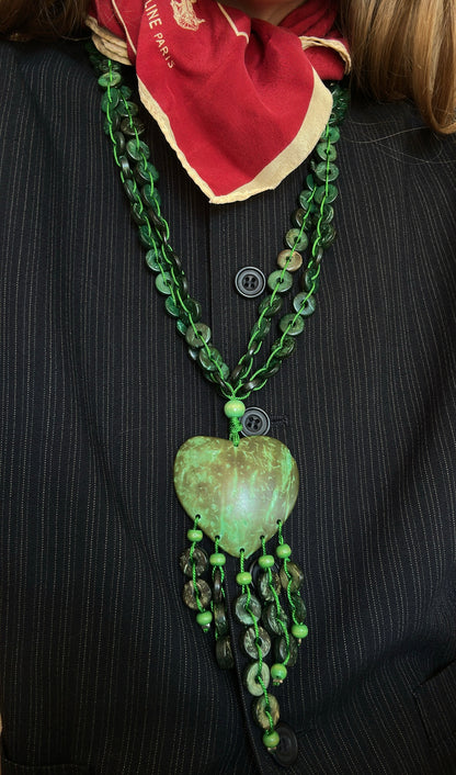Lot 181: Vintage Coconut Necklace