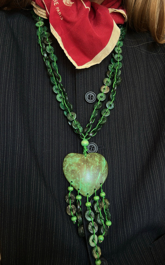 Lot 181: Vintage Coconut Necklace