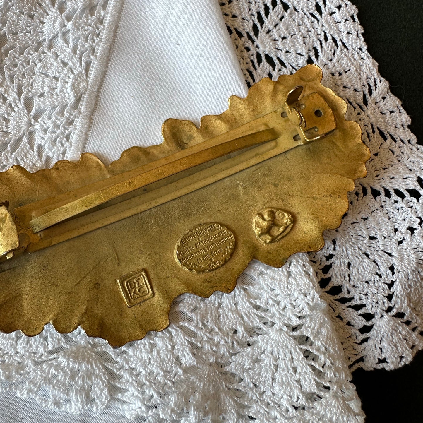 Lot 179: Vintage Barrette From Sainte-Chapelle