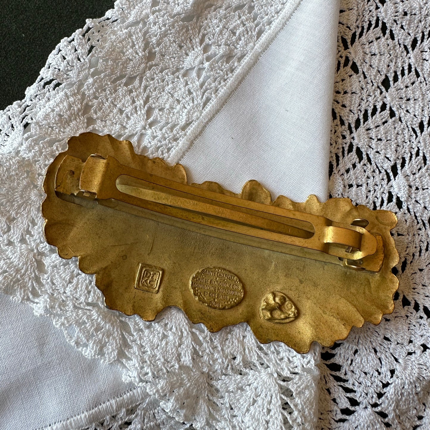 Lot 179: Vintage Barrette From Sainte-Chapelle