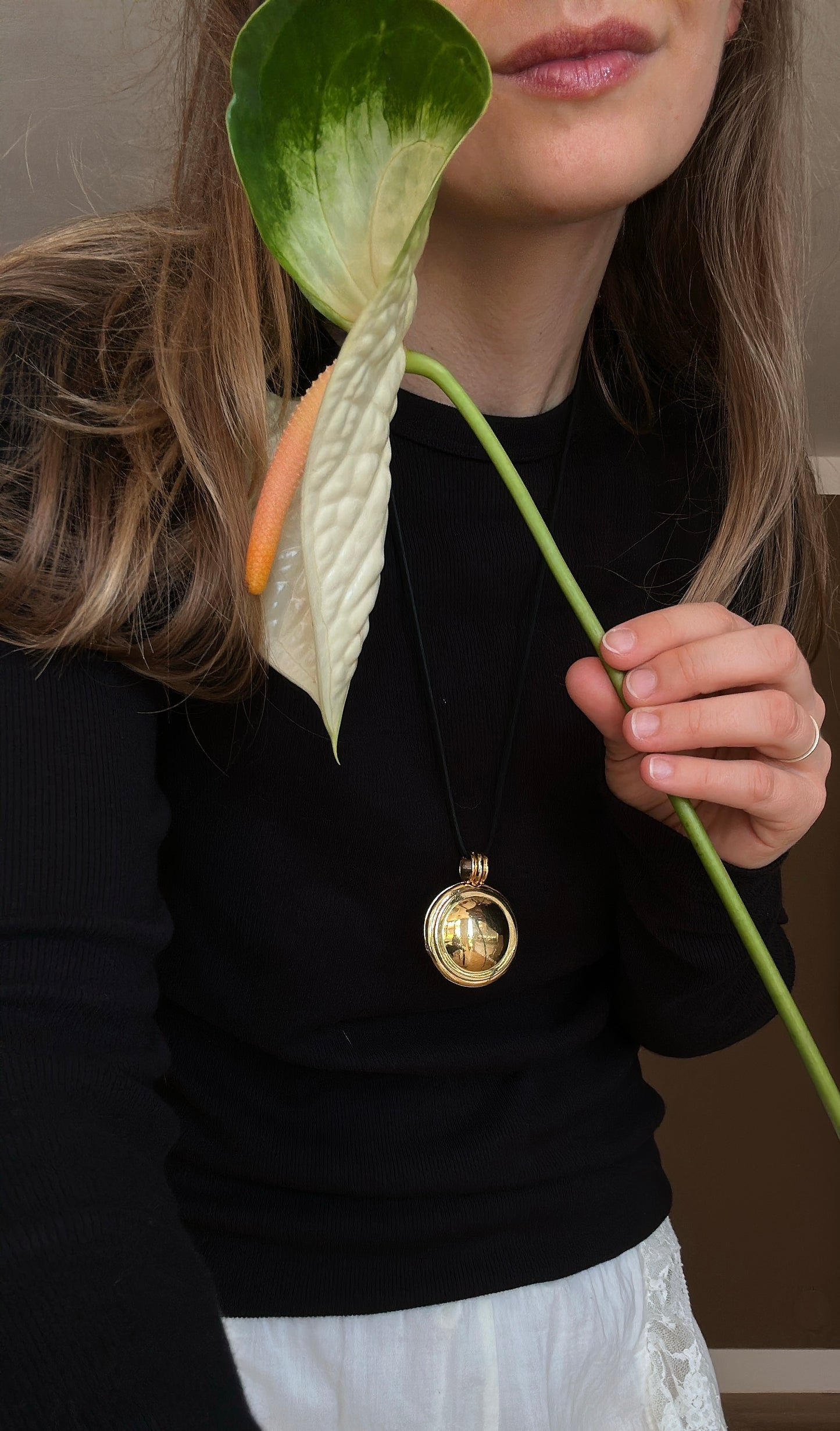 Lot 186: Vintage Paloma Picasso Mirror Locket Pendant