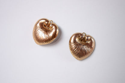 Rochas Heart-Shaped Clips