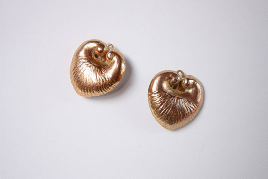 Rochas Heart-Shaped Clips