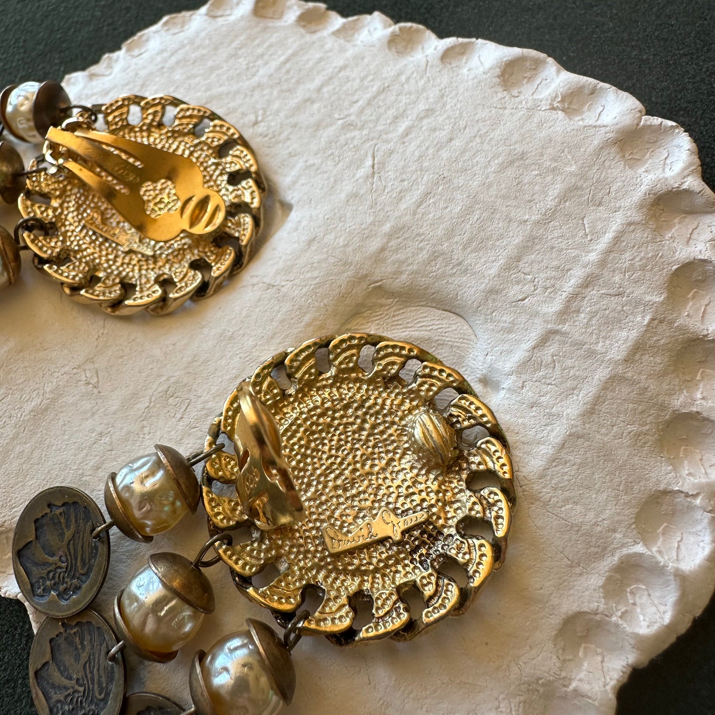 Lot 173: Vintage David Grau Clip-ons