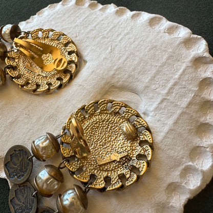 Lot 173: Vintage David Grau Clip-ons