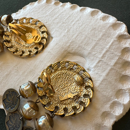 Lot 173: Vintage David Grau Clip-ons