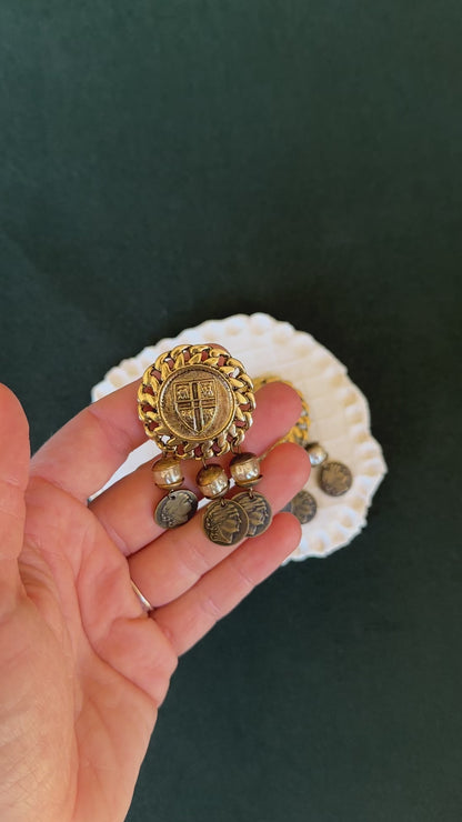 Lot 173: Vintage David Grau Clip-ons