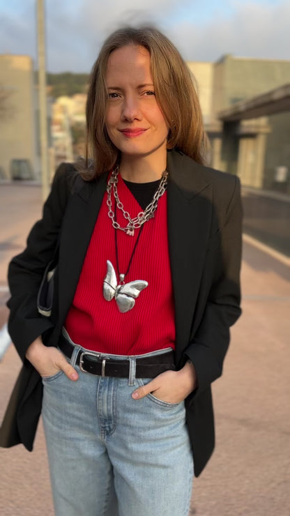 Huge Butterfly Pendant