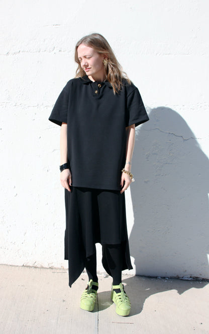 Nana Polo Shirt with Vintage Buttons