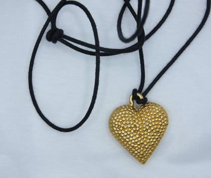 "Woman" Heart Pendant